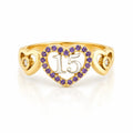 Anillo Quince Corazon Talla 5