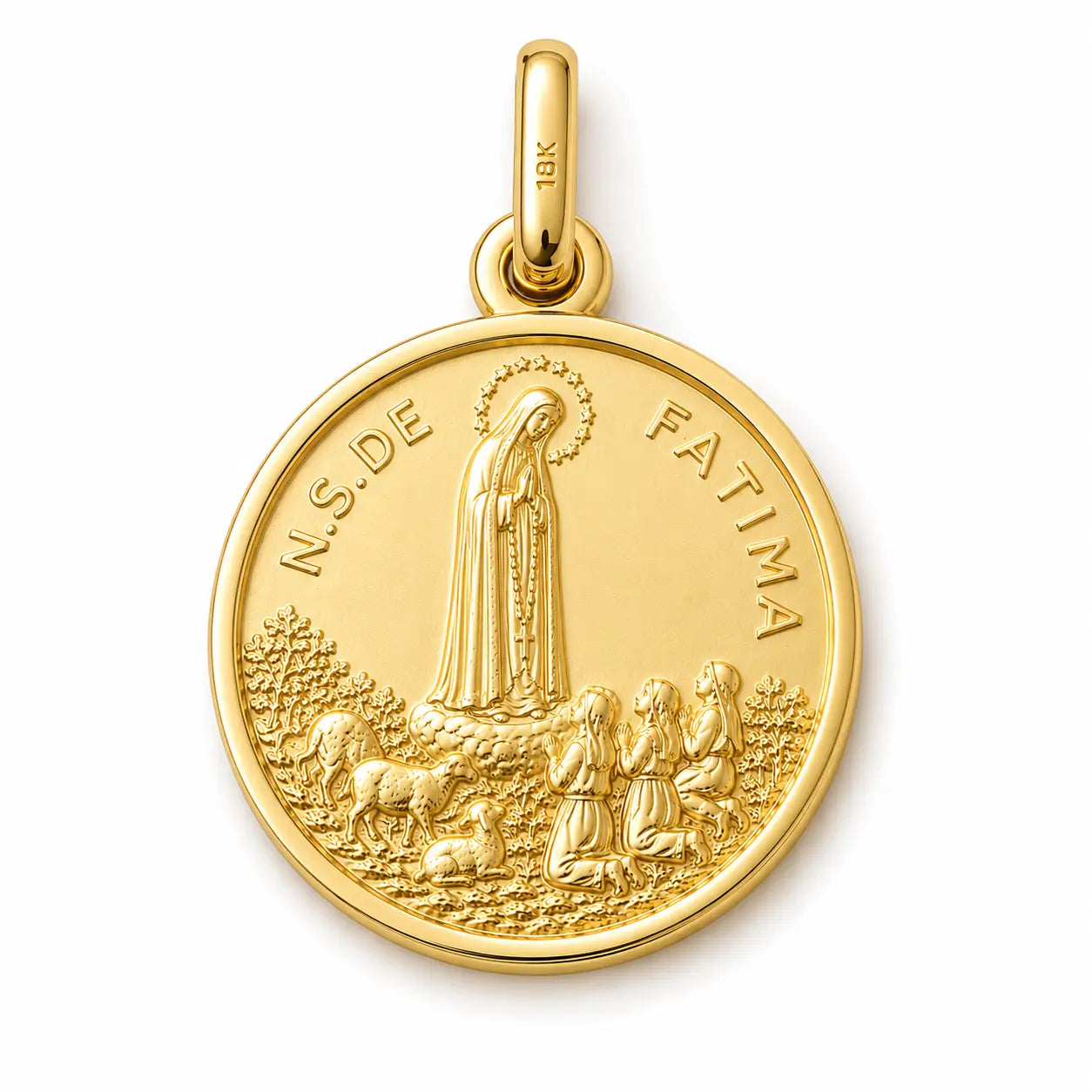 Dije Nuestra Señora De Fatima