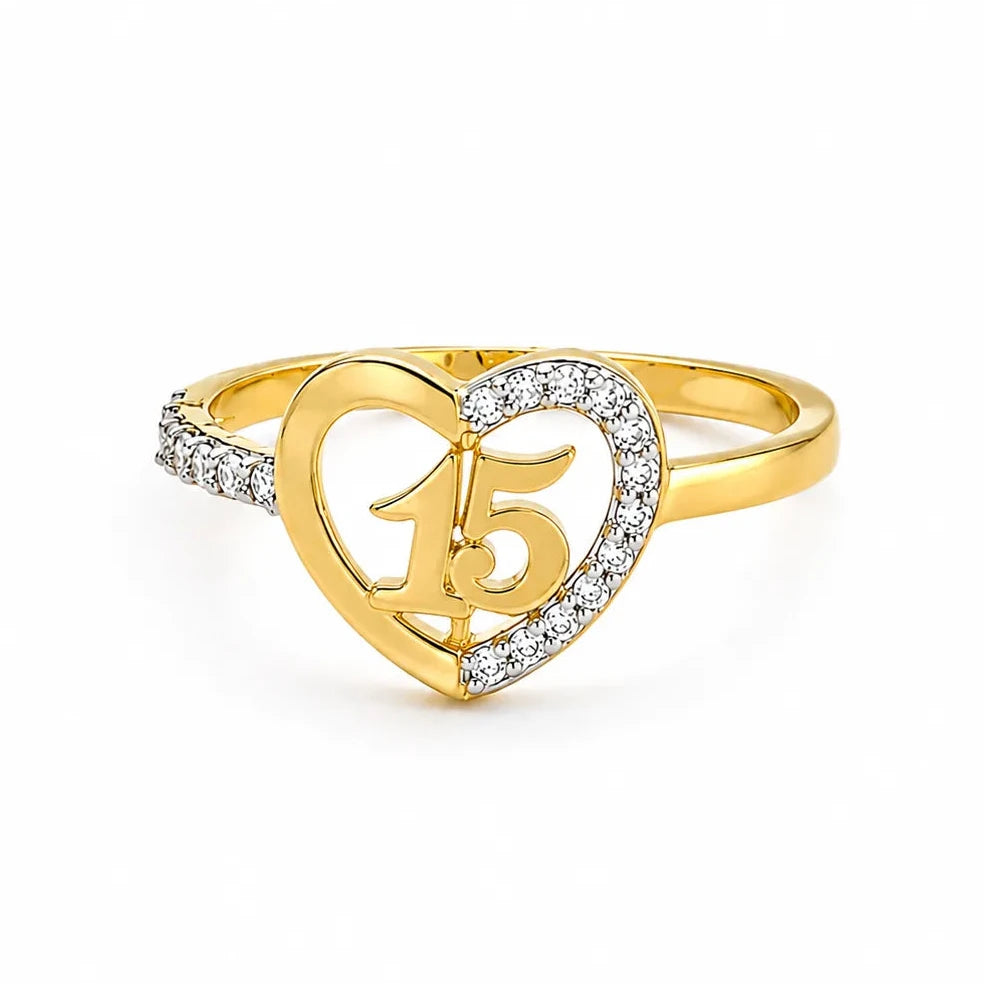 Anillo Corazon 15