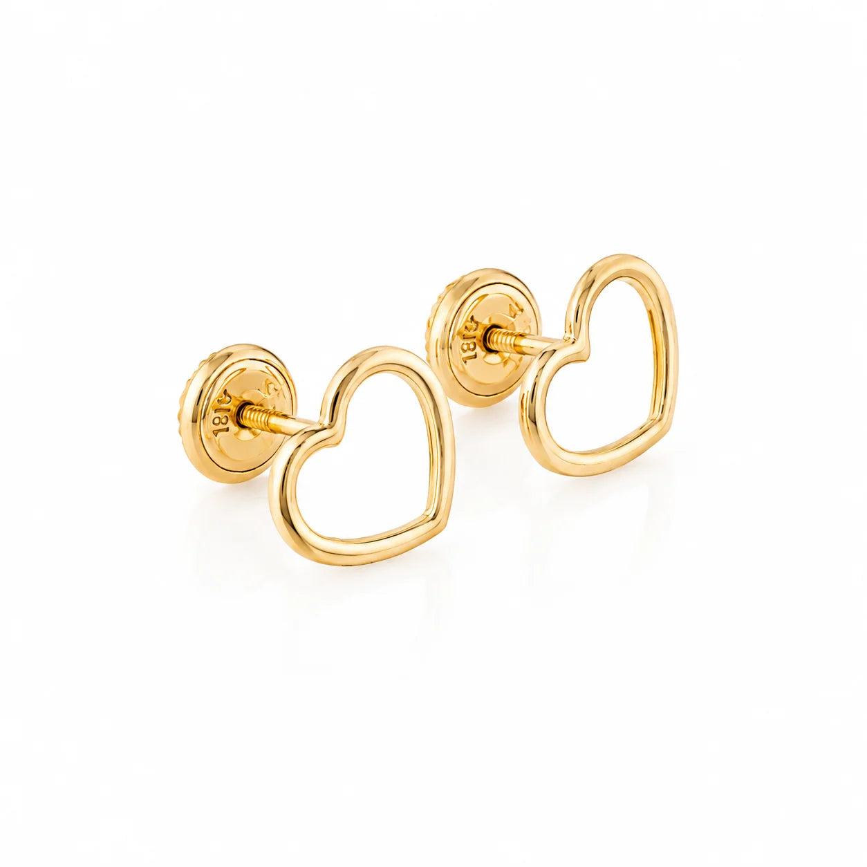 Topos Silueta Corazon 8mm