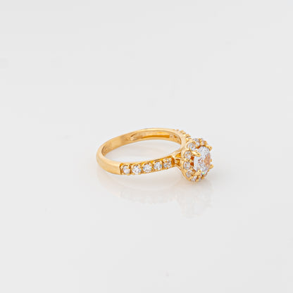 Anillo Flor Casting Talla 5 1/2