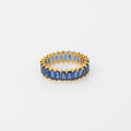 Anillo Rueda Azul Talla 6 3/4