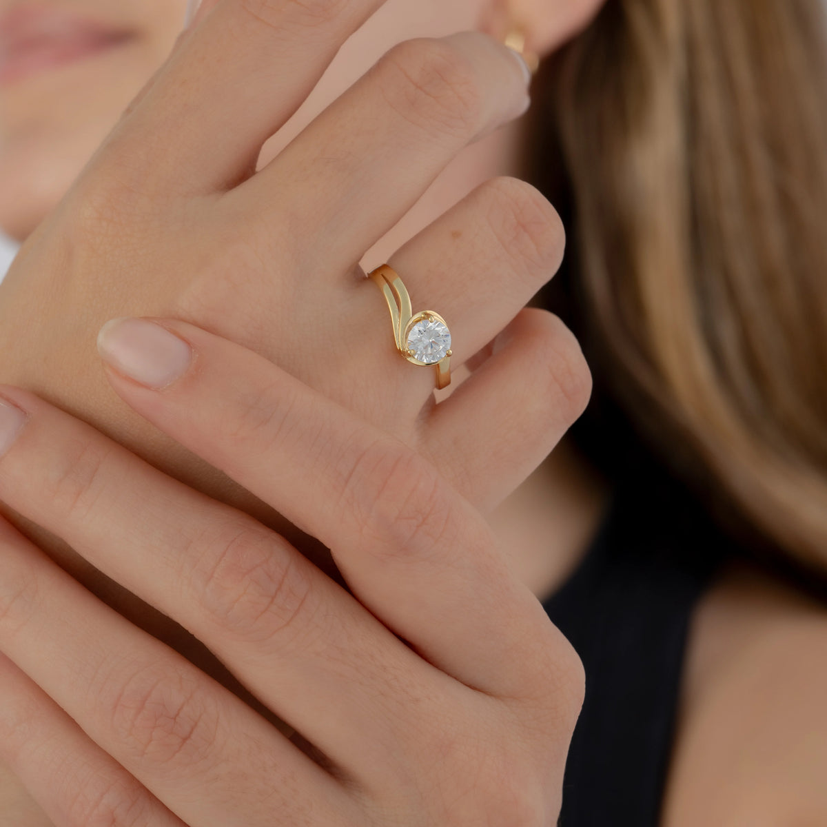 Anillo Compromiso Celina Talla 8