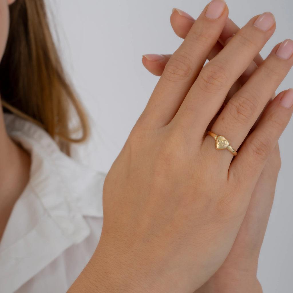 Anillo Moño Corazon