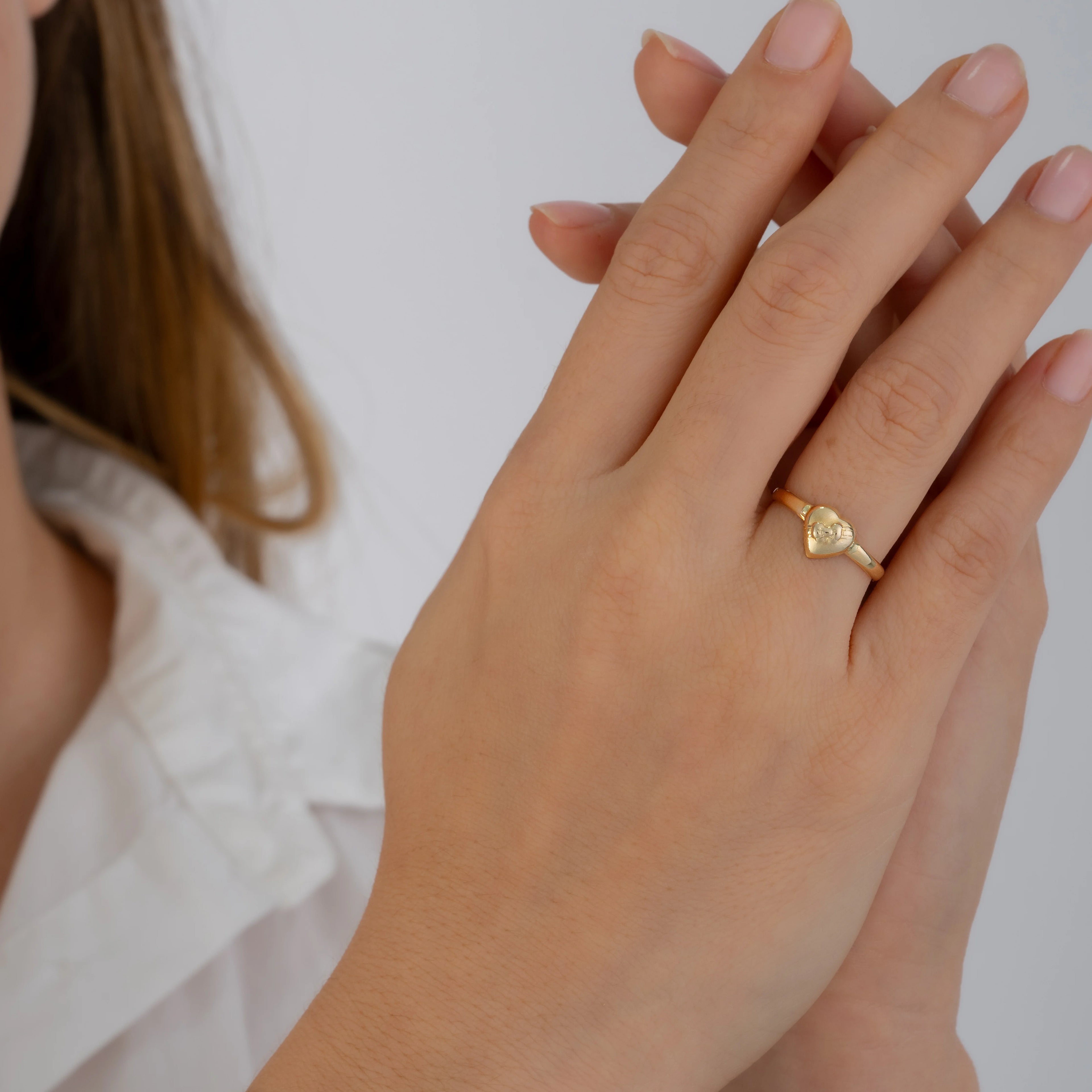 Anillo Moño Corazon