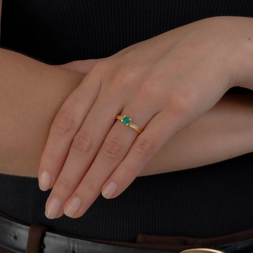 Anillo Esmeralda 0,40ct