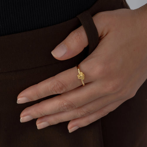 Anillo Medusa Talla 8 1/2
