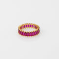 Anillo Rueda Fucsia Talla 6