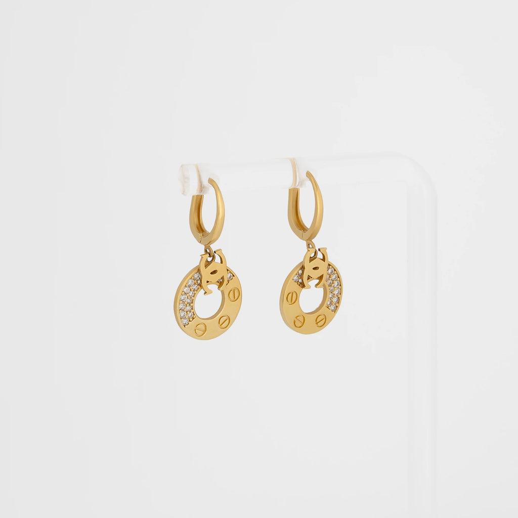 Candongas Colgantes Clavo 2.7cm