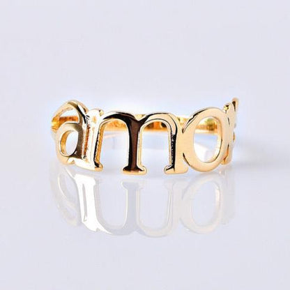 Anillo Amor Talla 8