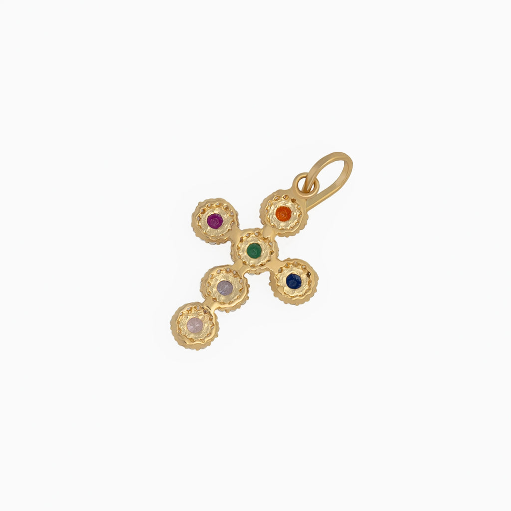 Dije Cruz Colors 3.3cm