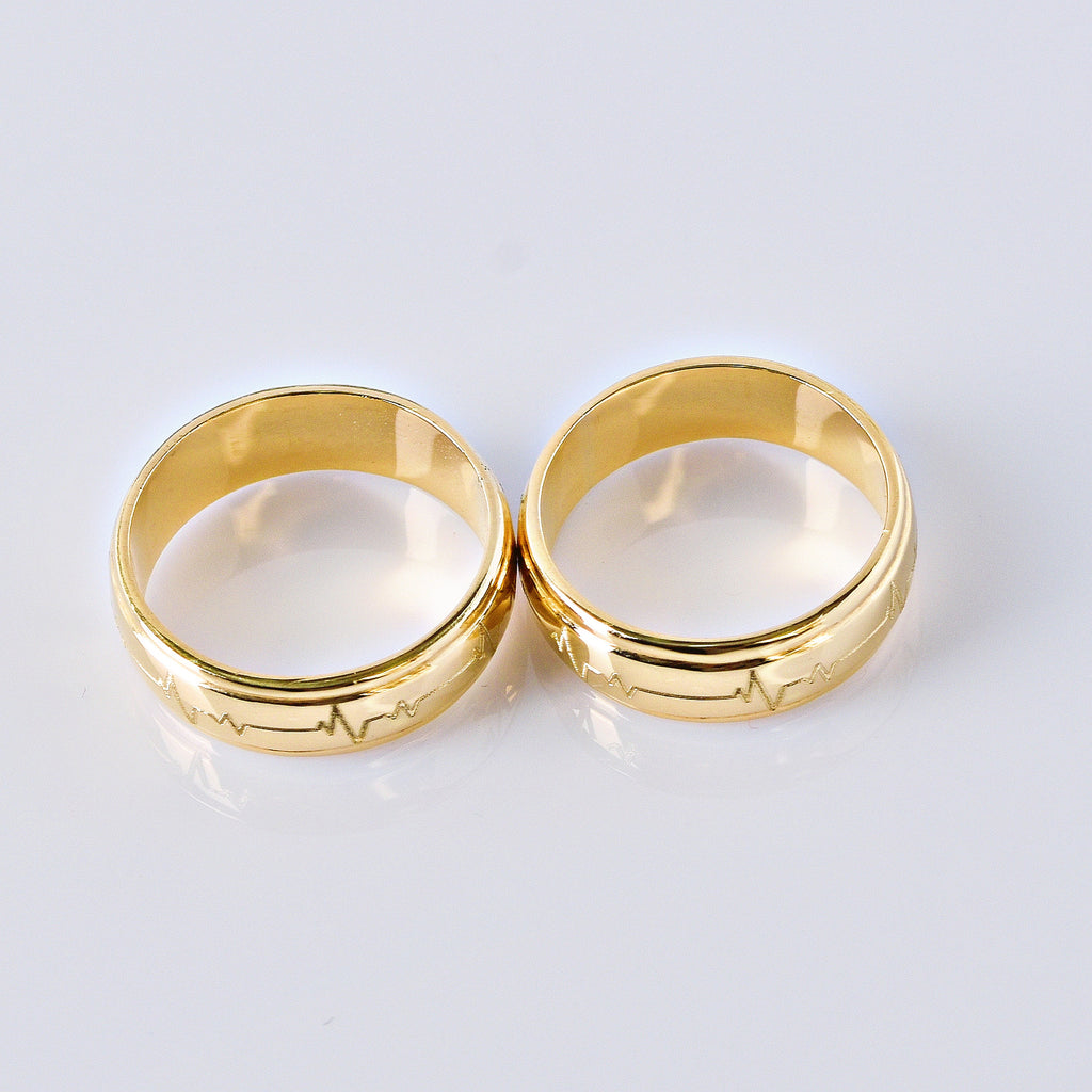 Anillo de Boda Ritmo Cardiaco
