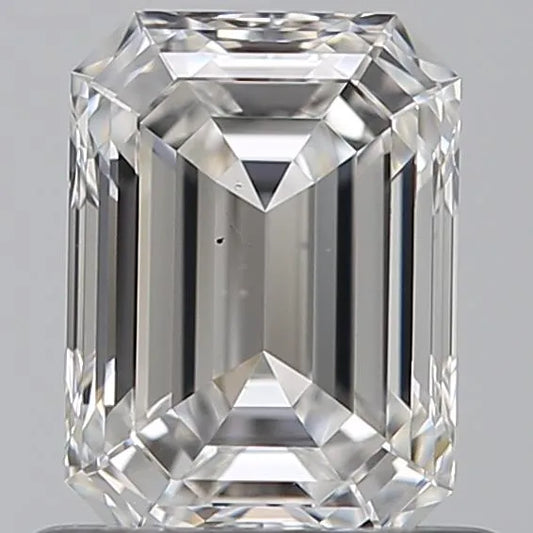 0.81ct Emerald Natural Diamond (Colour F, Clarity VS2, GIA Certified)