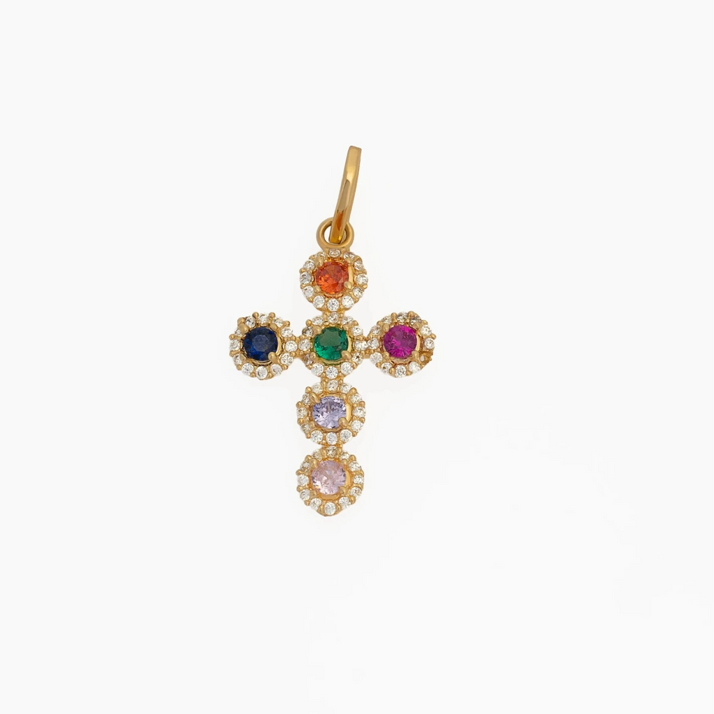 Dije Cruz Colors 3.3cm