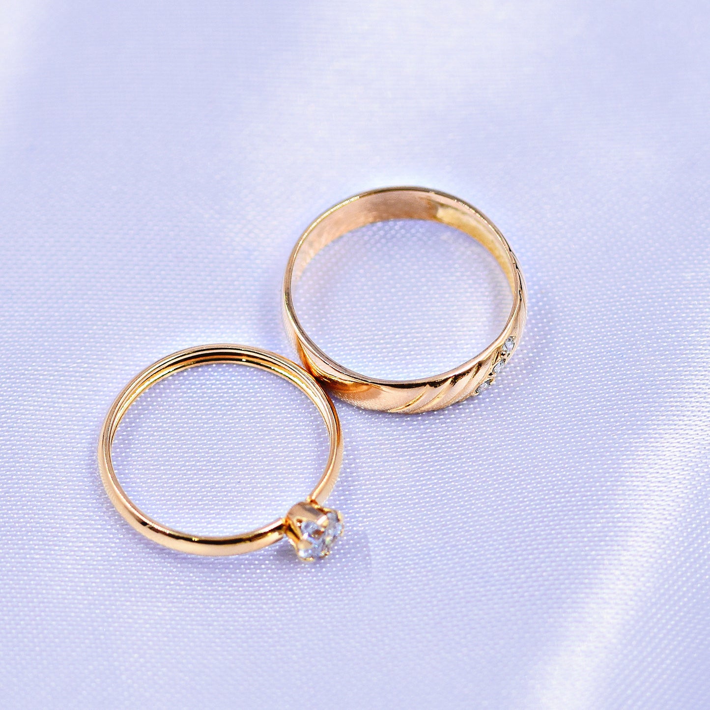 Anillo de Boda + Compromiso Mujer Talla 7