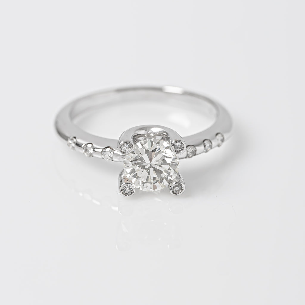 Anillo Diamante Nat Talla 7