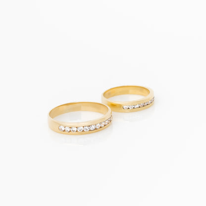 Anillos De Boda Lisos Circon