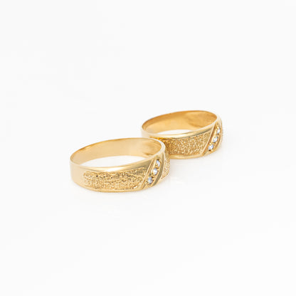 Anillos De Boda Rusticos