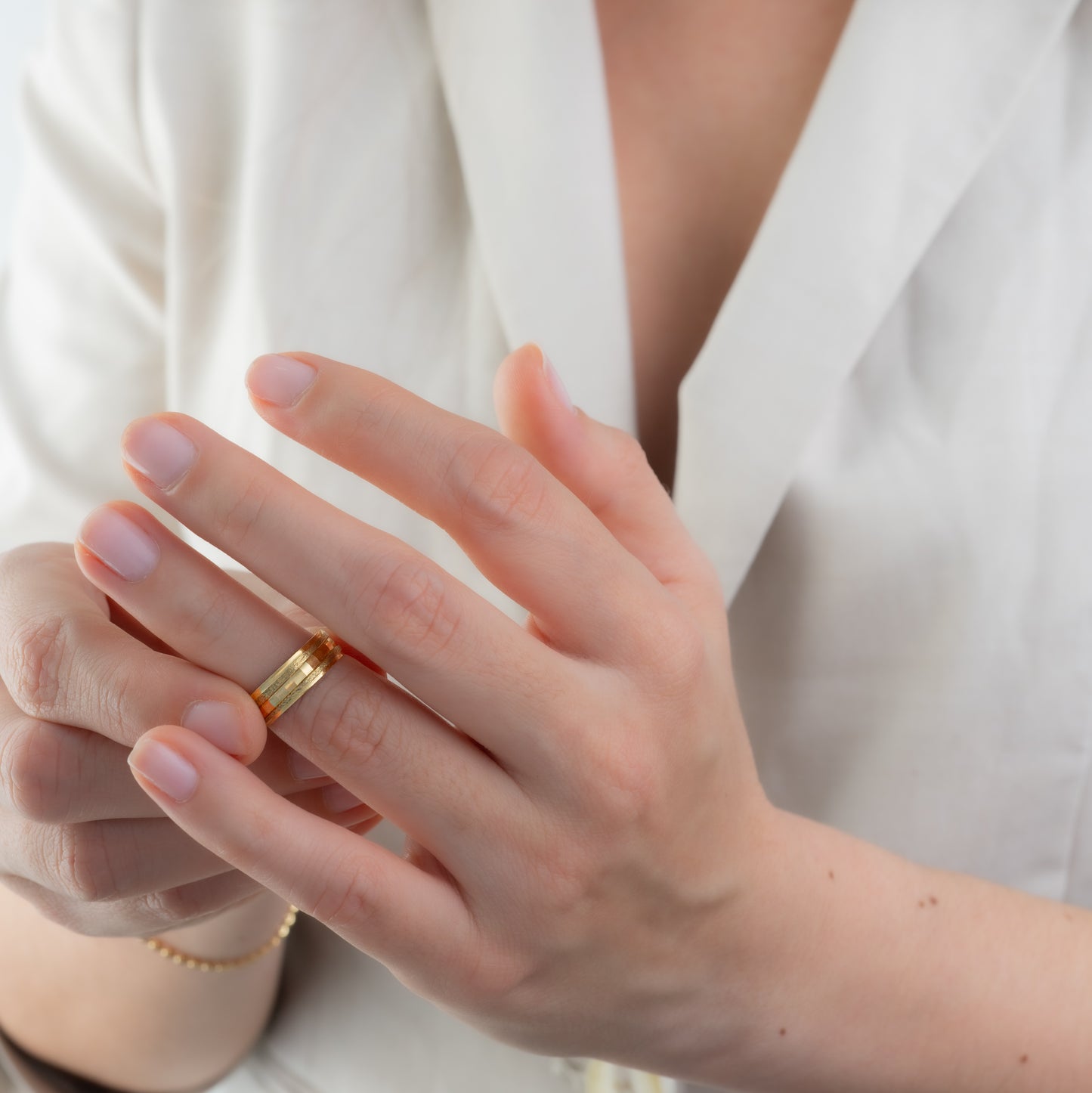 Anillos De Boda Mate Diamantado