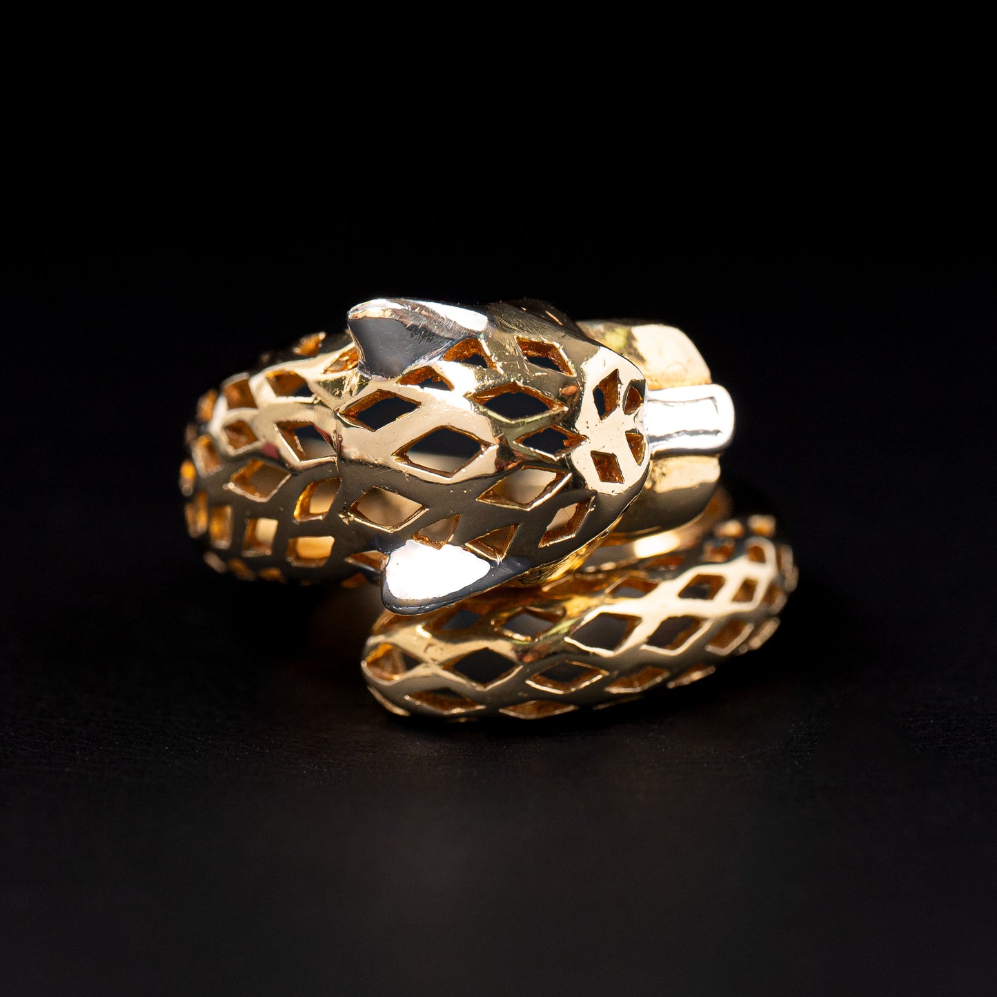 Anillo  Leopardo Talla 8 3/4