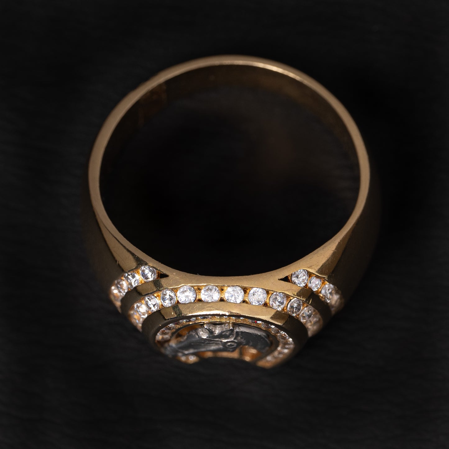 Anillo Herradura Caballo Talla 10