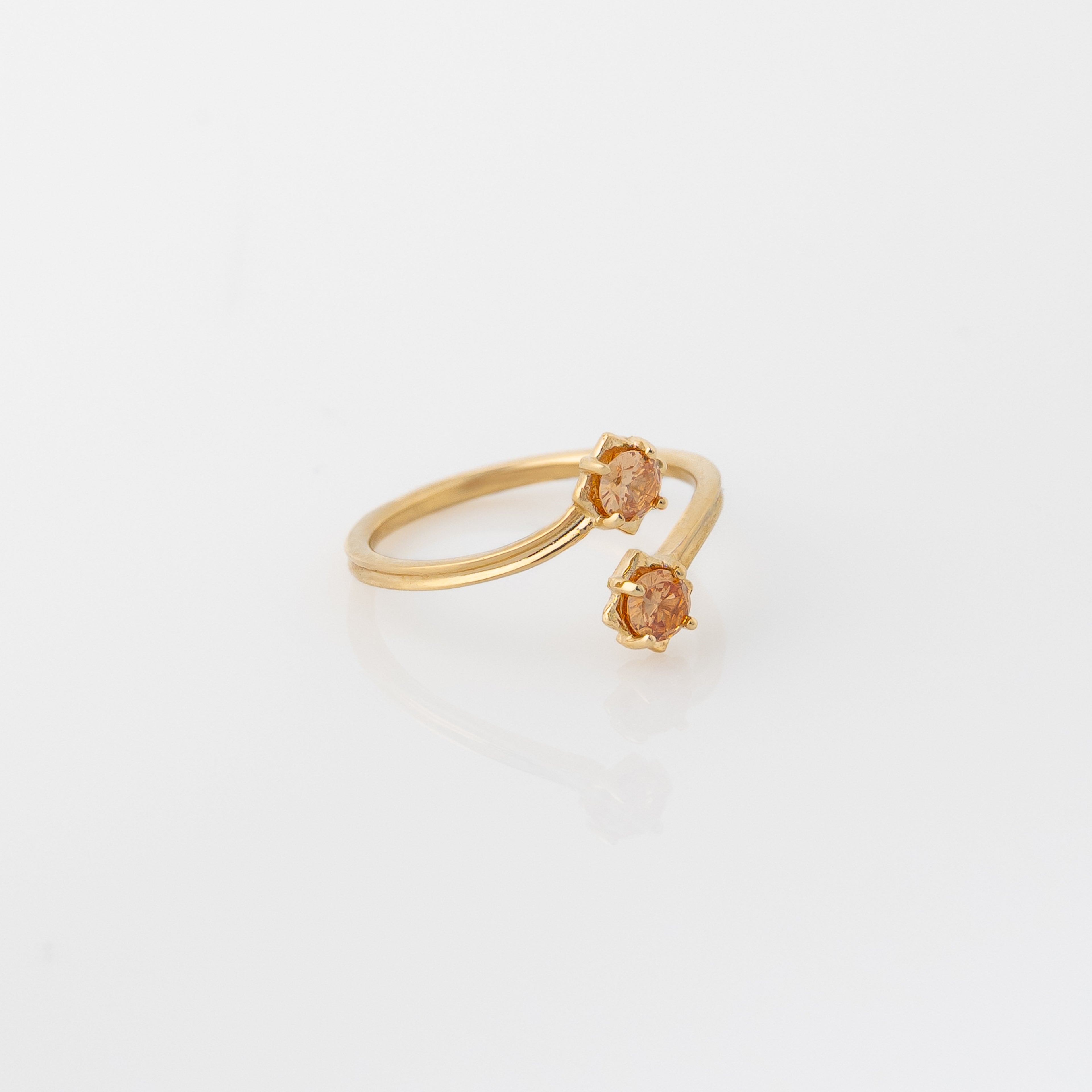 Anillo Melocotón Talla 5 1/4