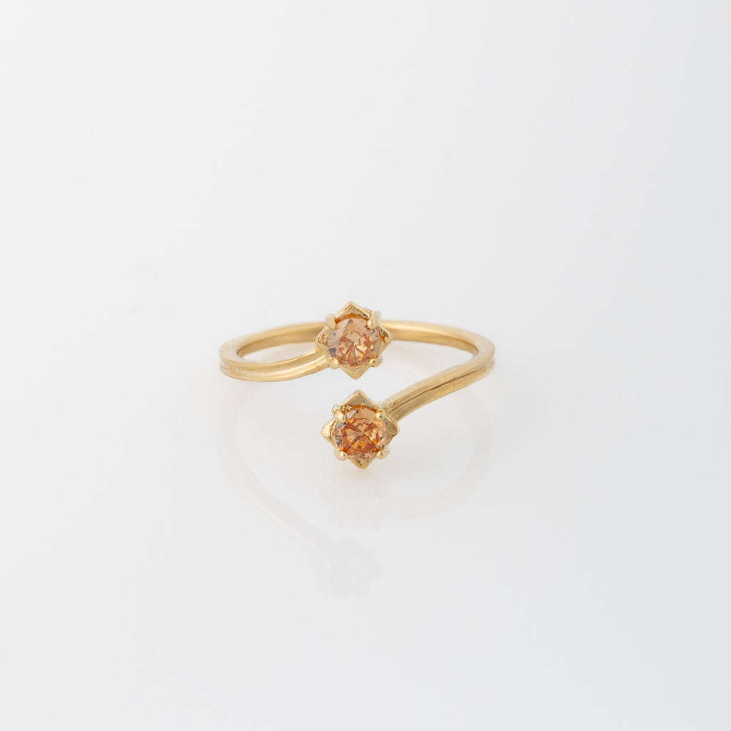 Anillo Melocotón Talla 5 1/4