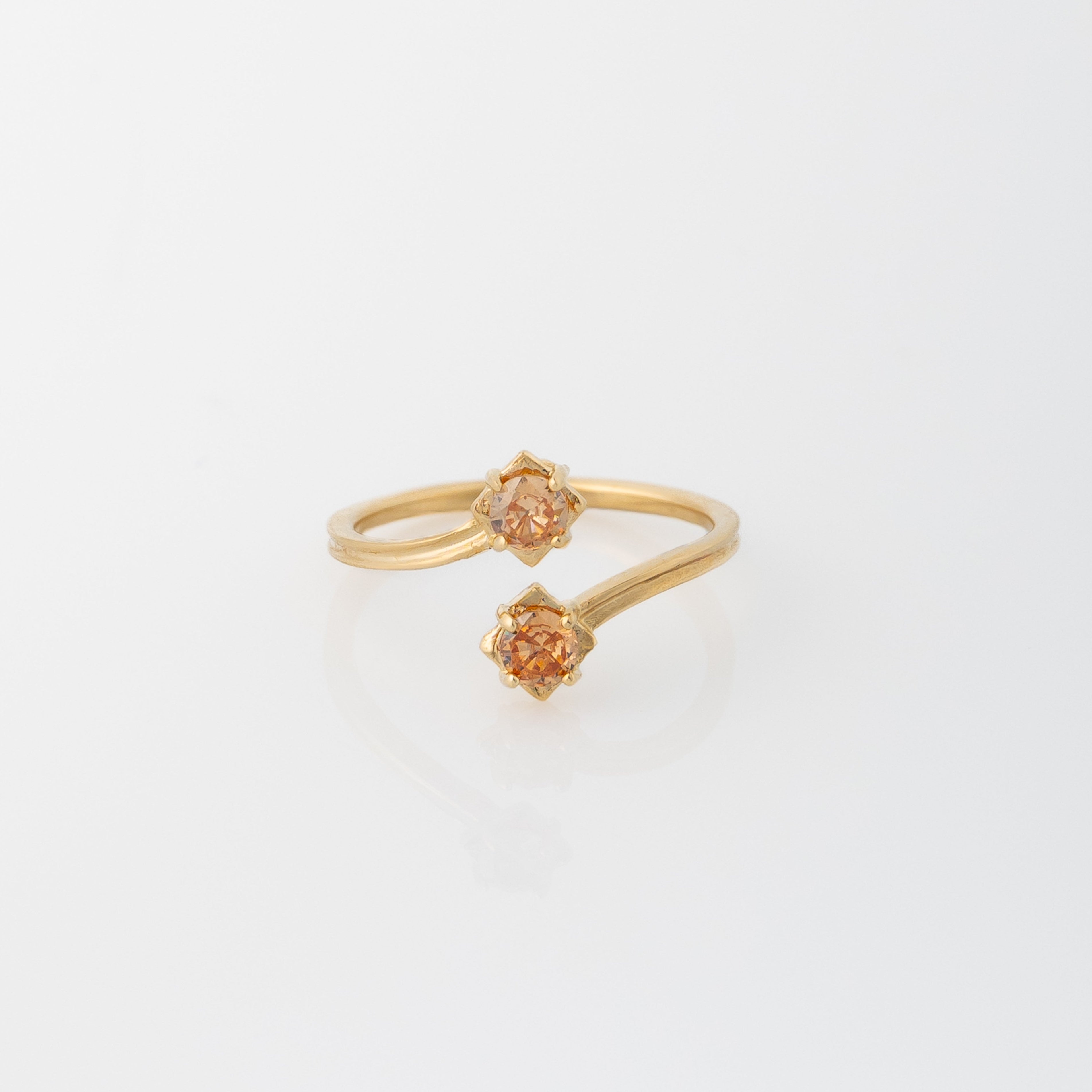 Anillo Melocotón Talla 5 1/4