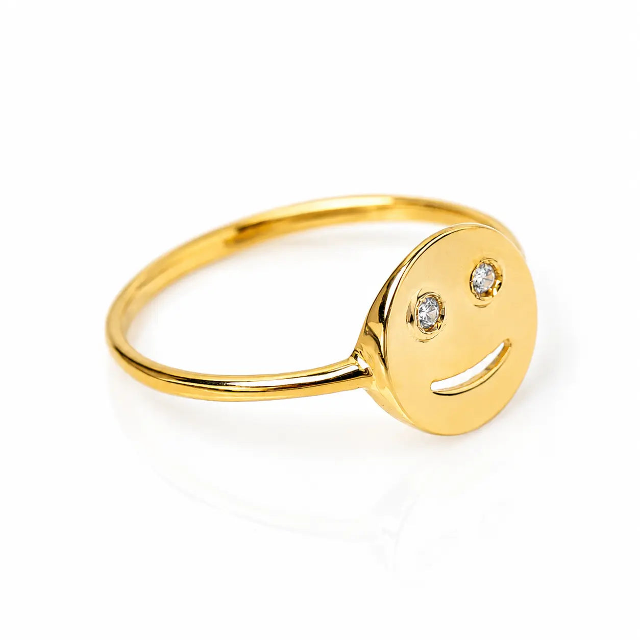 Anillo Carita Feliz Talla 6 3/4