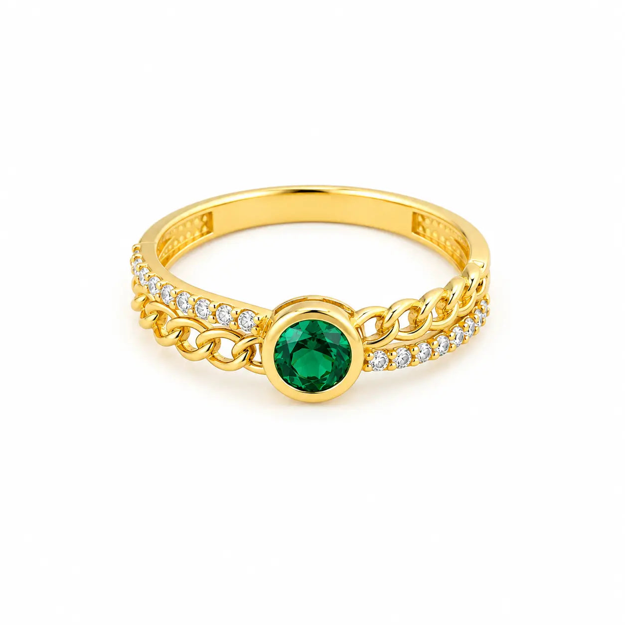 Anillo Cubano Talla 8 1/4