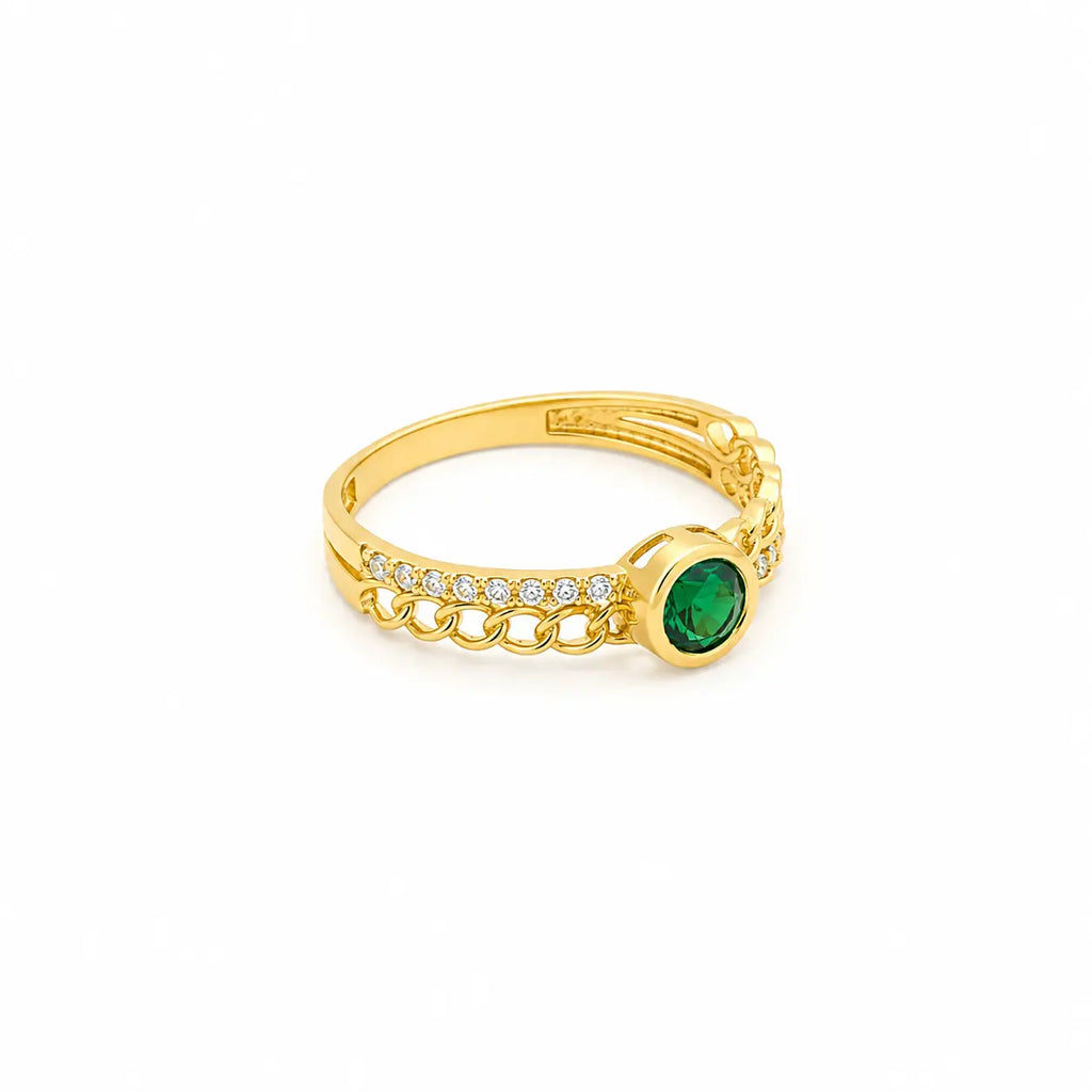 Anillo Cubano Talla 8 1/4