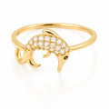 Anillo Delfin Casting Talla 6 1/4