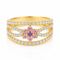 Anillo Flor Casting Talla 6 3/4