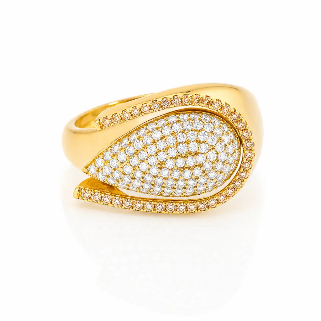 Anillo Gota Casting Talla 6 1/4