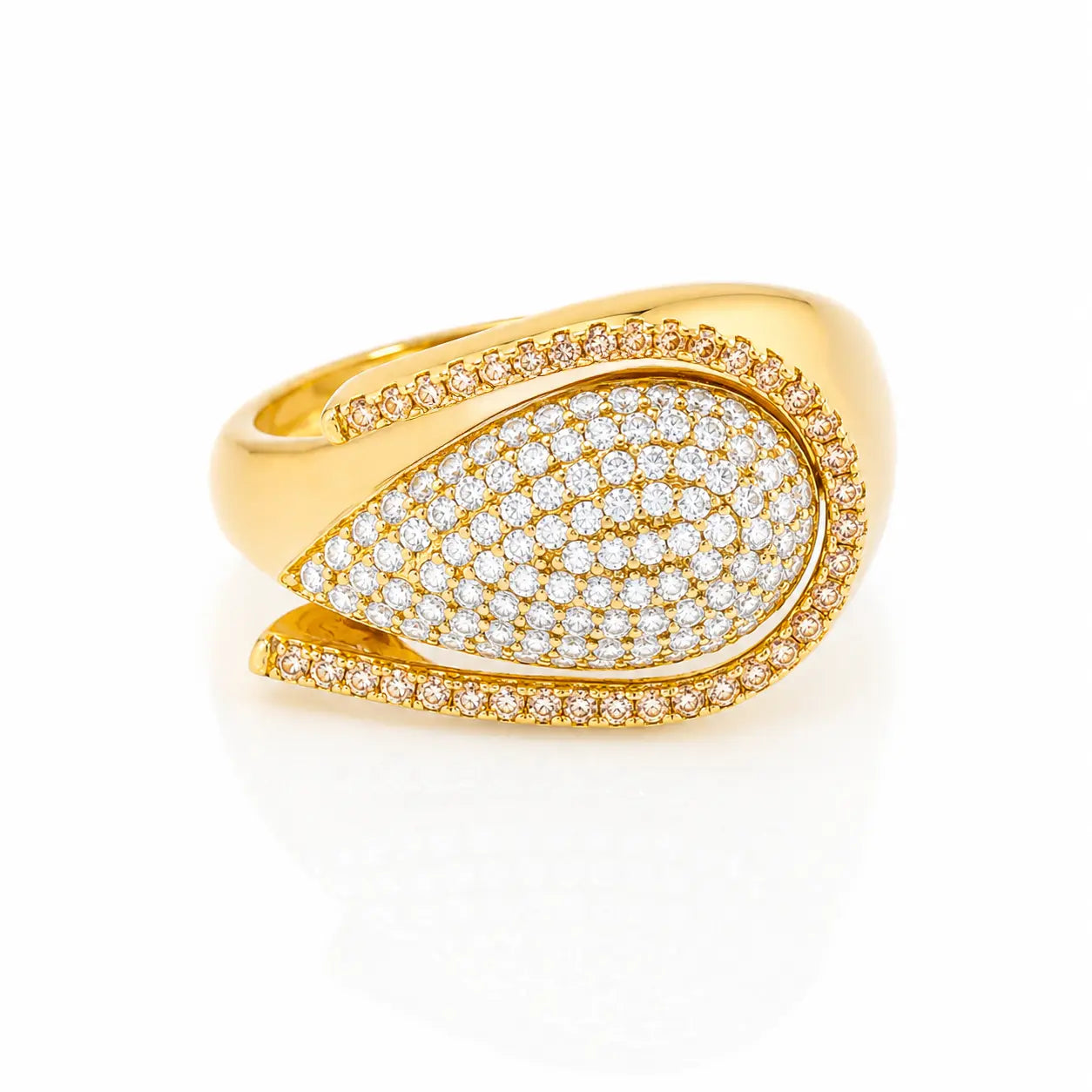 Anillo Gota Casting Talla 6 1/4