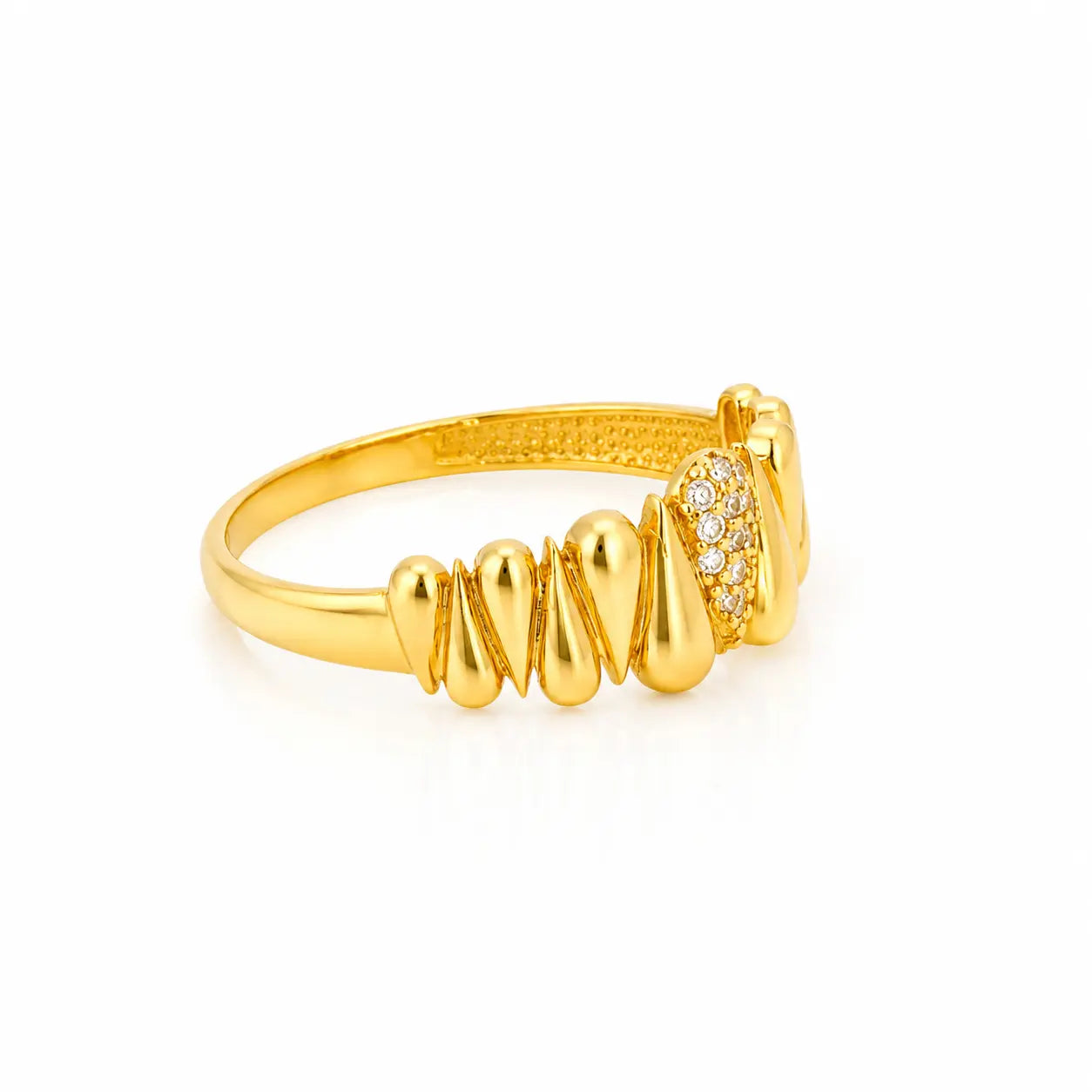 Anillo Gotas Talla 8 1/4