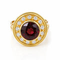 Anillo Granate Talla 6
