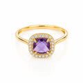 Anillo Lila Talla 6