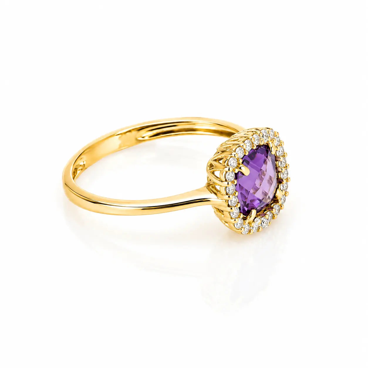 Anillo Lila Talla 6