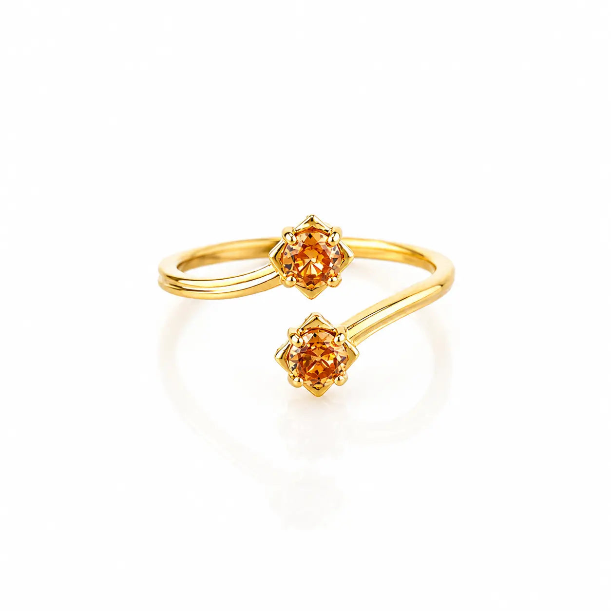 Anillo Melocotón Talla 5 1/4