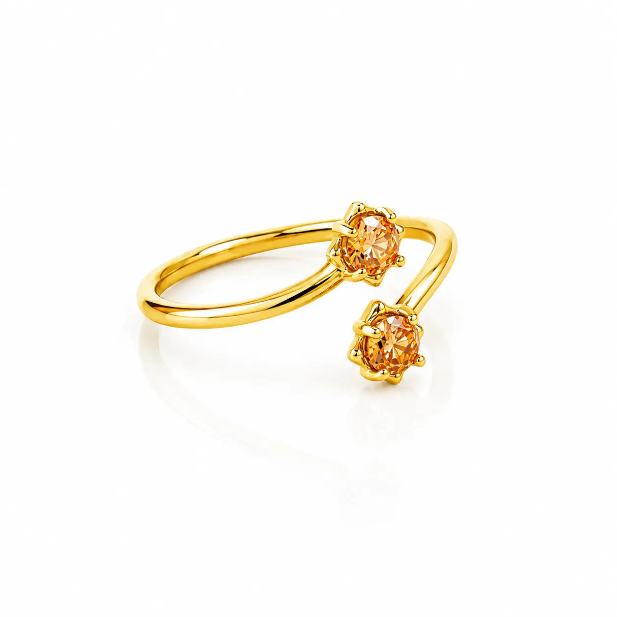 Anillo Melocotón Talla 5 1/4