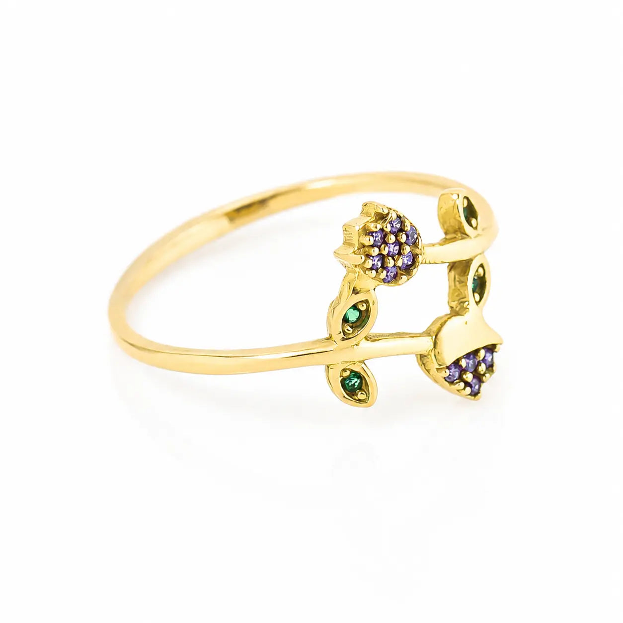 Anillo Rosas Talla 8