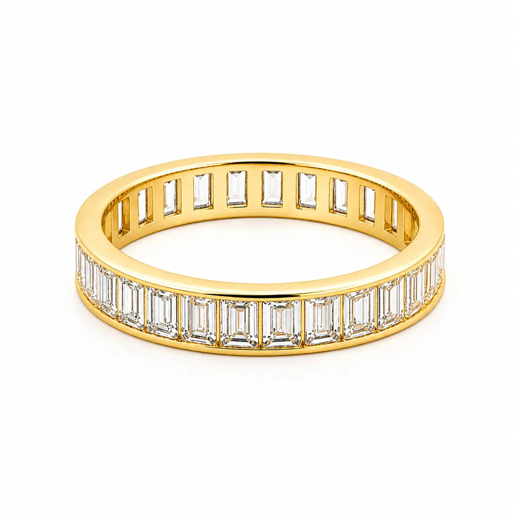 Anillo Sin Fin Baguette