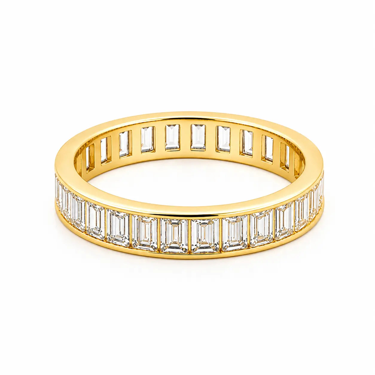 Anillo Sin Fin Baguette