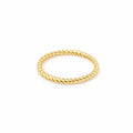 Anillo Sin Fin Trenzado 9 1/2