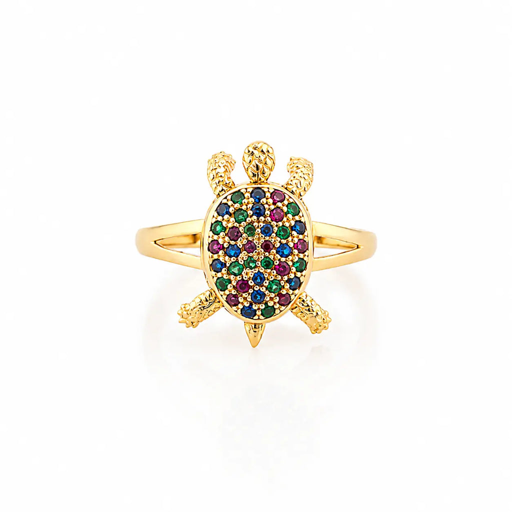 Anillo Tortuga Talla 7 3/4