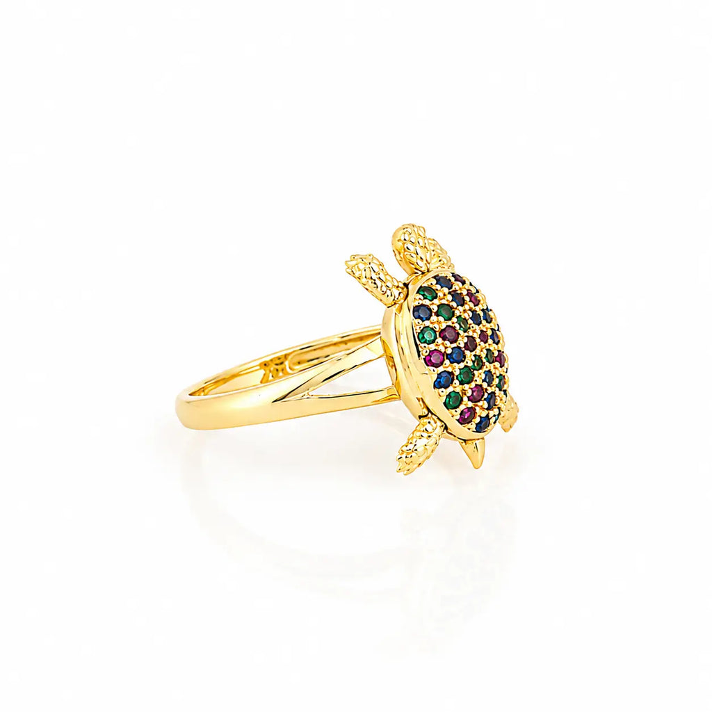 Anillo Tortuga Talla 7 3/4