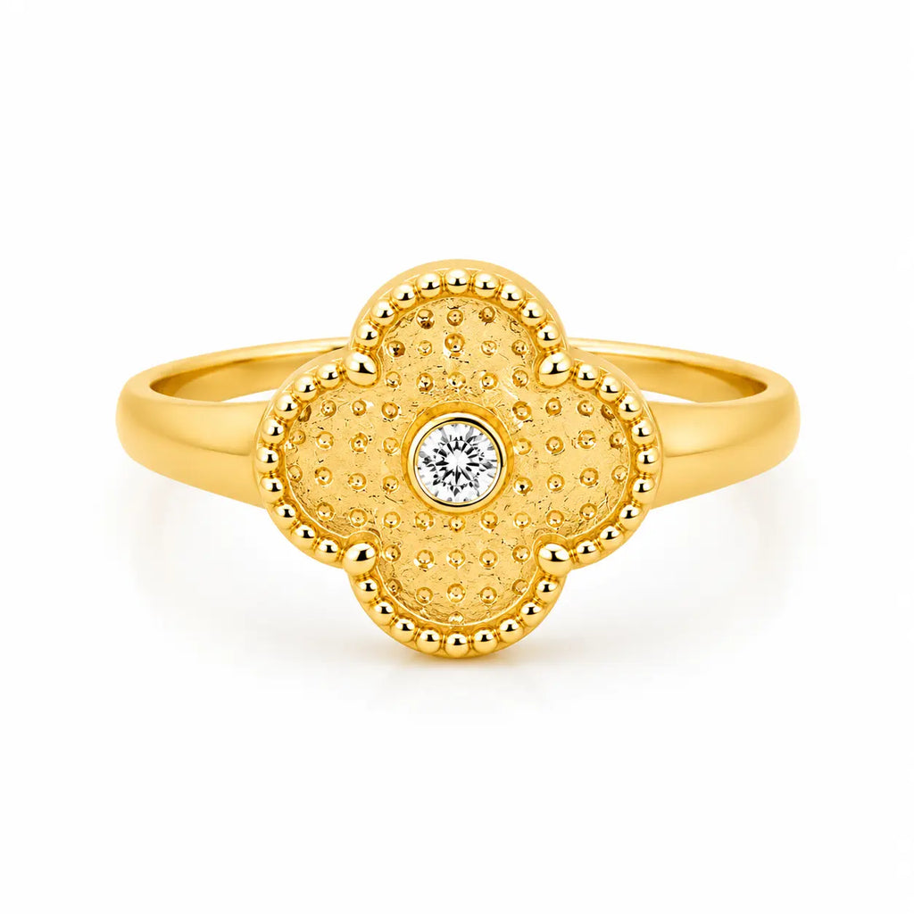 Anillo Trebol Talla 8
