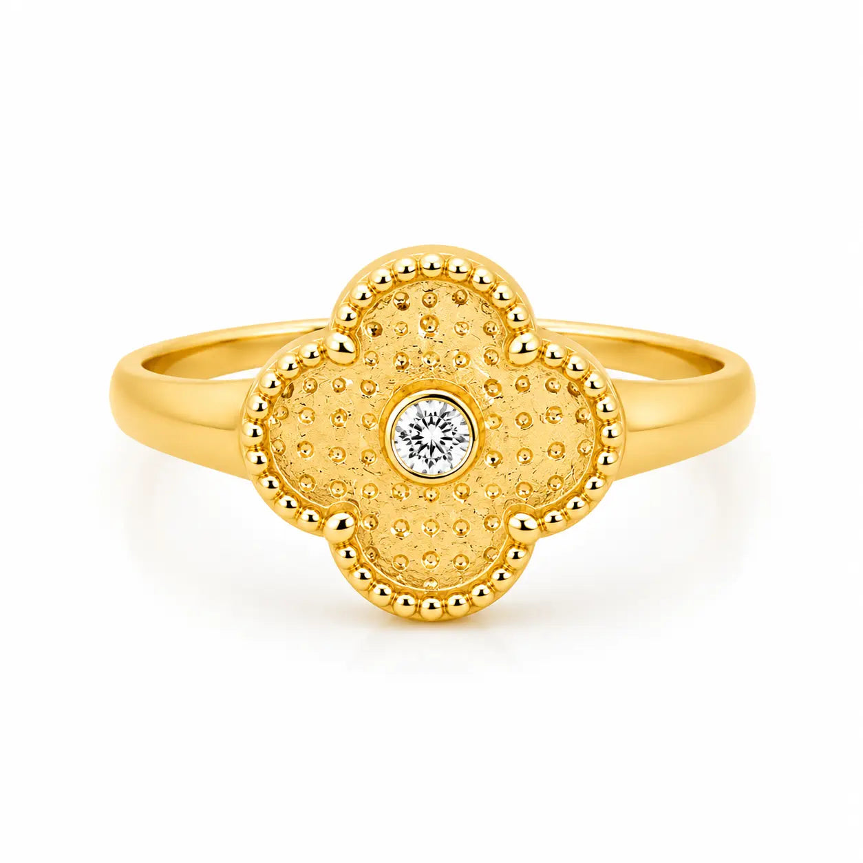 Anillo Trebol Talla 8
