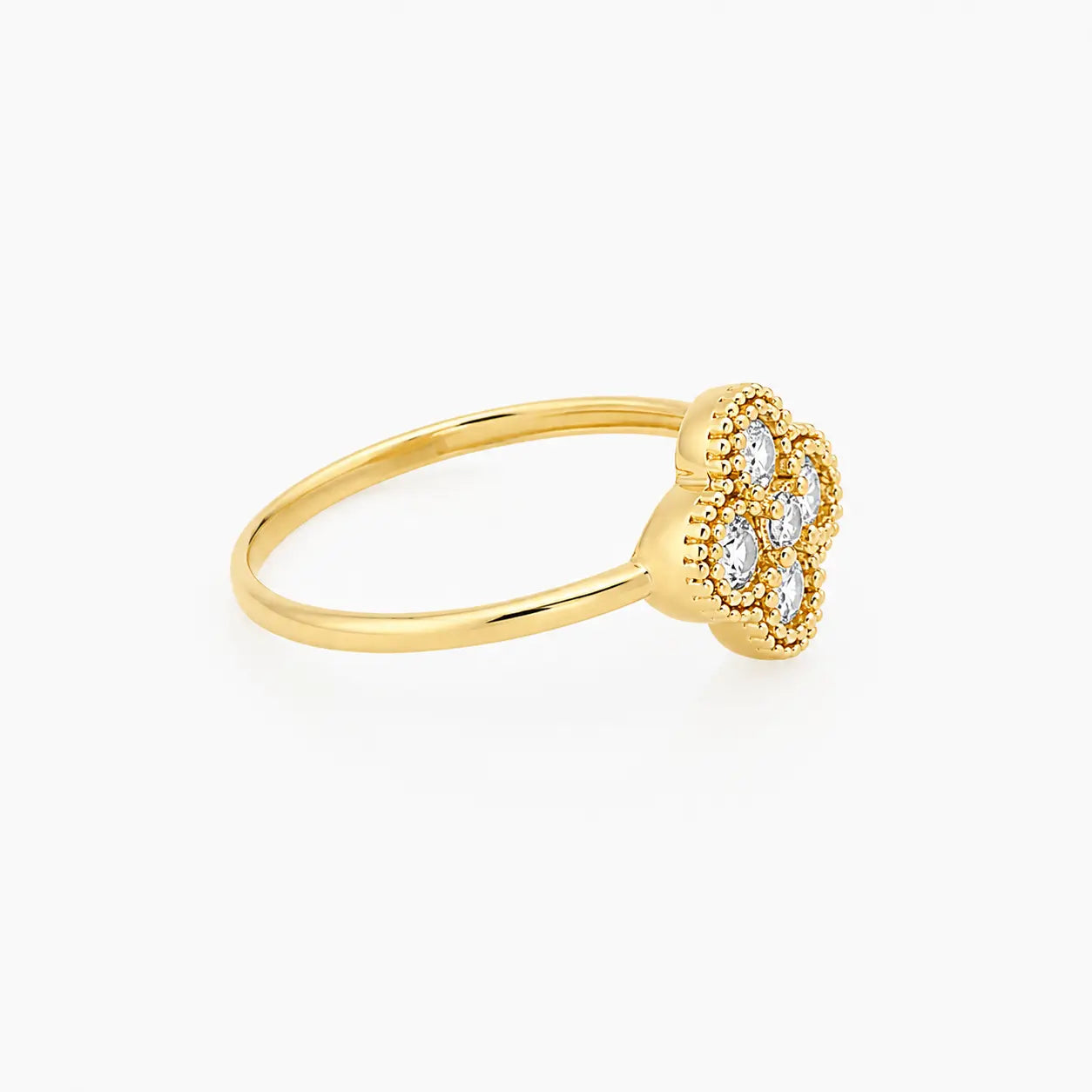 Anillo Trebol Talla 8 3/4